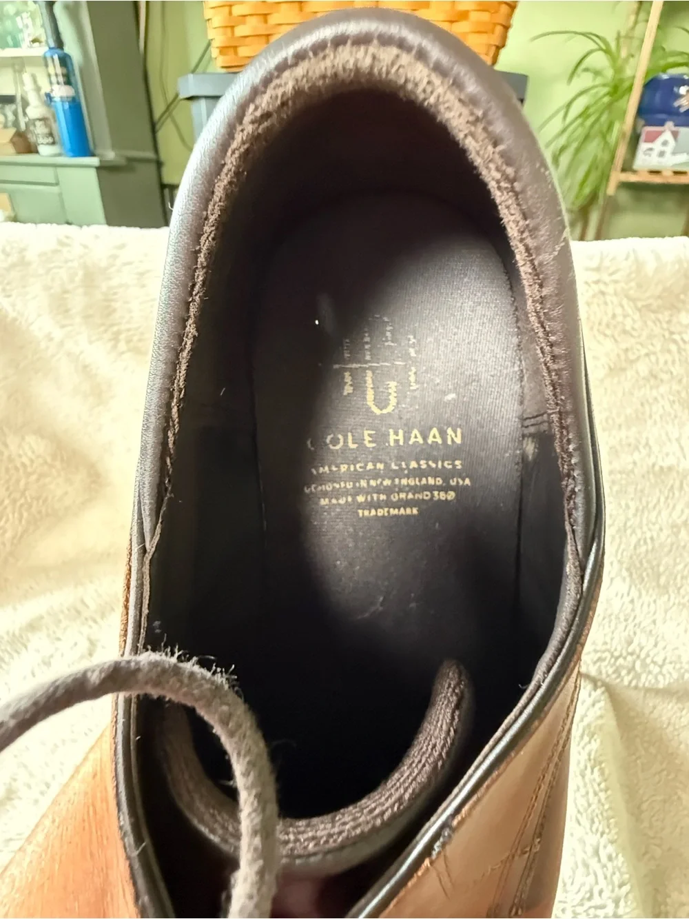 Cole Haan American Classics Montrose Plain Toe Oxfords Sz 10.5 M